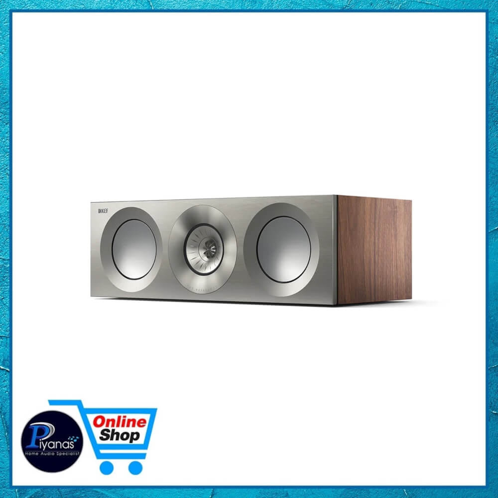 ลำโพงเซ็นเตอร์ KEF : REFERENCE 2C META สีวอลนัท/ซิลเวอร์